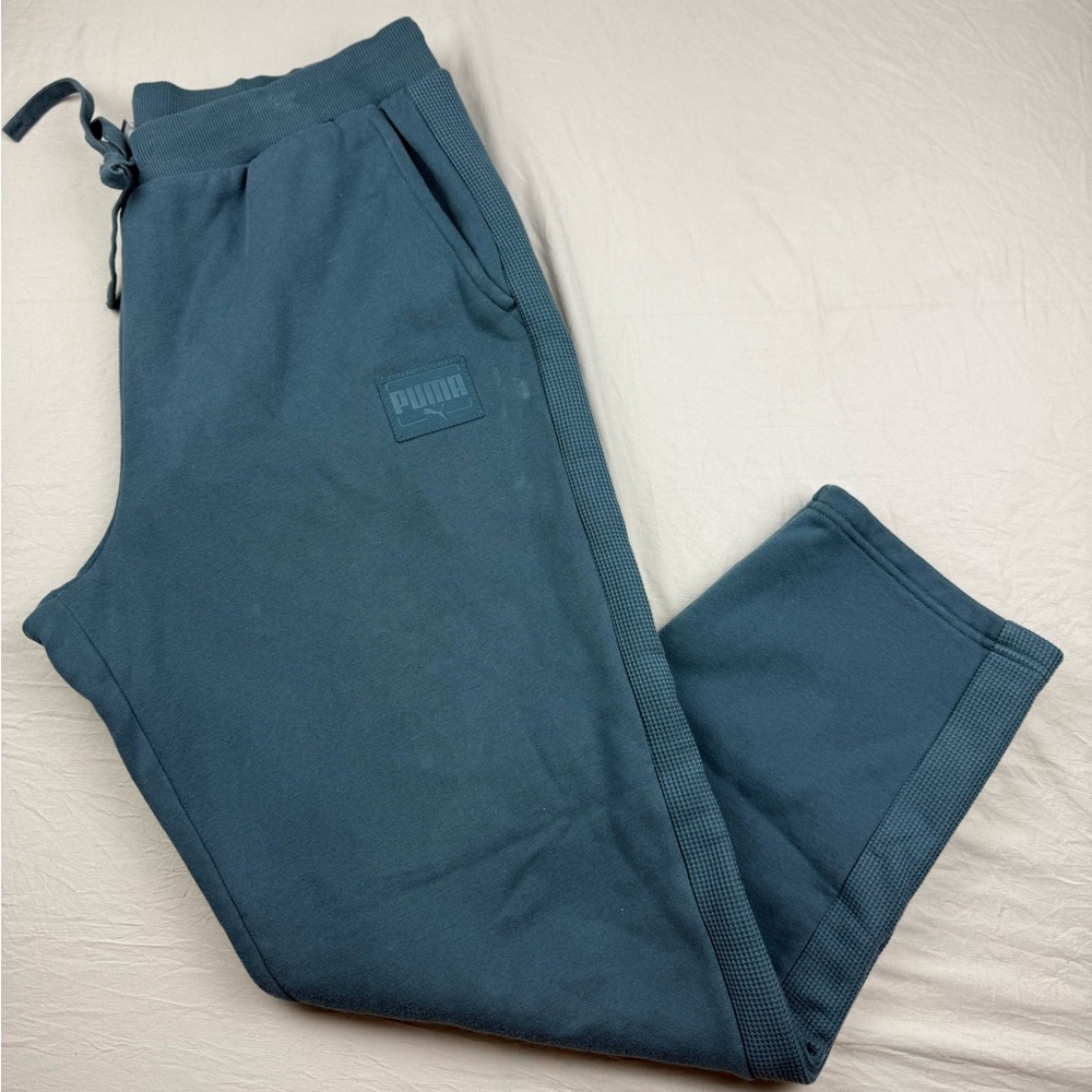 Puma womens Blue fleece Sweatpants‎ size XL